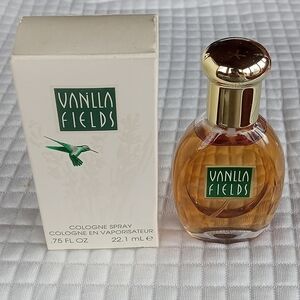 Vintage Coty VANILLA FIELDS Cologne Spray .75 oz 22.1 ml New with Box NOS